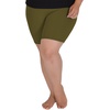 image:imageSTRETCH IS COMFORT Womens Ultra Buttery Smooth Cotton Leggings  Small to 5XOlive Green