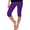 image:imageSTRETCH IS COMFORT Womens Ultra Buttery Smooth Cotton Leggings  Small to 5XPurple