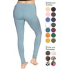 image:imageSTRETCH IS COMFORT Womens Ultra Buttery Smooth Cotton Leggings  Small to 5XSlate Blue