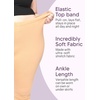 image:imageSTRETCH IS COMFORT Womens Ultra Buttery Smooth Cotton Leggings  Small to 5XWhite 2 Pack