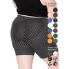 image:imageSTRETCH IS COMFORT Womens Plus Size Cotton Biker Shorts  Cotton  XLarge  7XPolkadot