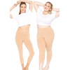 image:imageSTRETCH IS COMFORT Womens Biker Shorts Plus Size Cotton Spandex  Gym Work Out Sports Recreation Bike Running Shorts WomenBeige
