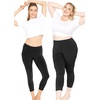 image:imageSTRETCH IS COMFORT Womens Biker Shorts Plus Size Cotton Spandex  Gym Work Out Sports Recreation Bike Running Shorts WomenBlack