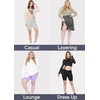 image:imageSTRETCH IS COMFORT Womens Biker Shorts Plus Size Cotton Spandex  Gym Work Out Sports Recreation Bike Running Shorts WomenCheckered Green