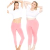 image:imageSTRETCH IS COMFORT Womens Biker Shorts Plus Size Cotton Spandex  Gym Work Out Sports Recreation Bike Running Shorts WomenLight Pink