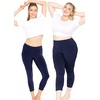 image:imageSTRETCH IS COMFORT Womens Biker Shorts Plus Size Cotton Spandex  Gym Work Out Sports Recreation Bike Running Shorts WomenNavy Blue