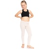 image:imageSTRETCH IS COMFORT Girls Cotton Leggings Kids Toddler Footless Pants 216  Soft durable pullon fit elastic waistband school play active days under dresses easy care washable everyday layeringOffwhite