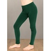 image:imageSTRETCH IS COMFORT Girls Cotton Leggings Kids Toddler Footless Pants 216  Soft durable pullon fit elastic waistband school play active days under dresses easy care washable everyday layeringHunter Green