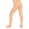 image:imageSTRETCH IS COMFORT Girls Cotton Leggings Kids Toddler Footless Pants 216  Soft durable pullon fit elastic waistband school play active days under dresses easy care washable everyday layeringBeige