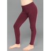 image:imageSTRETCH IS COMFORT Girls Cotton Leggings Kids Toddler Footless Pants 216  Soft durable pullon fit elastic waistband school play active days under dresses easy care washable everyday layeringBurgundy