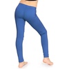 image:imageSTRETCH IS COMFORT Girls Cotton Leggings Kids Toddler Footless Pants 216  Soft durable pullon fit elastic waistband school play active days under dresses easy care washable everyday layeringLight Navy
