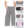 image:imageSTRETCH IS COMFORT Girls Cotton Wide Leg Pants  PullOn Style with Pockets  Soft Stretch Everyday Wear  Youth XSC16Brown Leopard