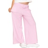 image:imageSTRETCH IS COMFORT Girls Cotton Wide Leg Pants  PullOn Style with Pockets  Soft Stretch Everyday Wear  Youth XSC16Pink Gingham