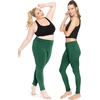 image:imageSTRETCH IS COMFORT Womens Ultra Buttery Smooth Cotton Leggings Knee Length Leggings or Shorts  Small to 5XHunter Green