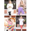 image:imageSTRETCH IS COMFORT Womens Ultra Buttery Smooth Cotton Leggings Knee Length Leggings or Shorts  Small to 5XSlate Blue