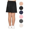 image:imageGirls ALine Short Skirt with Builtin Shorts  Size 416Black