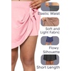 image:imageGirls ALine Short Skirt with Builtin Shorts  Size 416Navy Blue