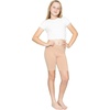 image:imageGirls Bike Shorts Girls Volleyball Shorts for Dance Gymnastics Cheer Yoga Kids Athletic Cotton Spandex Cartwheel ReadyBeige