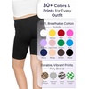 image:imageGirls Bike Shorts Girls Volleyball Shorts for Dance Gymnastics Cheer Yoga Kids Athletic Cotton Spandex Cartwheel ReadyBlack