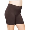 image:imageGirls Bike Shorts Girls Volleyball Shorts for Dance Gymnastics Cheer Yoga Kids Athletic Cotton Spandex Cartwheel ReadyBrown