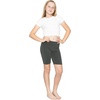 image:imageGirls Bike Shorts Girls Volleyball Shorts for Dance Gymnastics Cheer Yoga Kids Athletic Cotton Spandex Cartwheel ReadyCharcoal Gray