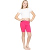 image:imageGirls Bike Shorts Girls Volleyball Shorts for Dance Gymnastics Cheer Yoga Kids Athletic Cotton Spandex Cartwheel ReadyHot Pink