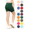 image:imageGirls Bike Shorts Girls Volleyball Shorts for Dance Gymnastics Cheer Yoga Kids Athletic Cotton Spandex Cartwheel ReadyHunter Green