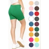 image:imageGirls Bike Shorts Girls Volleyball Shorts for Dance Gymnastics Cheer Yoga Kids Athletic Cotton Spandex Cartwheel ReadyKelly Green