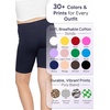 image:imageGirls Bike Shorts Girls Volleyball Shorts for Dance Gymnastics Cheer Yoga Kids Athletic Cotton Spandex Cartwheel ReadyNavy Blue