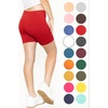 image:imageGirls Bike Shorts Girls Volleyball Shorts for Dance Gymnastics Cheer Yoga Kids Athletic Cotton Spandex Cartwheel ReadyRed
