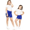 image:imageGirls Bike Shorts Girls Volleyball Shorts for Dance Gymnastics Cheer Yoga Kids Athletic Cotton Spandex Cartwheel ReadyRoyal Blue