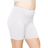 image:imageGirls Bike Shorts Girls Volleyball Shorts for Dance Gymnastics Cheer Yoga Kids Athletic Cotton Spandex Cartwheel ReadyWhite