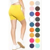 image:imageGirls Bike Shorts Girls Volleyball Shorts for Dance Gymnastics Cheer Yoga Kids Athletic Cotton Spandex Cartwheel ReadyYellow