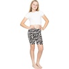 image:imageGirls Bike Shorts Girls Volleyball Shorts for Dance Gymnastics Cheer Yoga Kids Athletic Cotton Spandex Cartwheel ReadyZebra