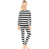 image:imageGirls Long Sleeve Shirts  Soft Crew Neck Top  Short Sleeve  Long Sleeve Shirt Girls Size 2T  16Black White Stripes
