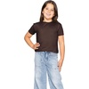 image:imageGirls Long Sleeve Shirts  Soft Crew Neck Top  Short Sleeve  Long Sleeve Shirt Girls Size 2T  16Brown