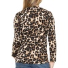image:imageGirls Long Sleeve Shirts  Soft Crew Neck Top  Short Sleeve  Long Sleeve Shirt Girls Size 2T  16Brown Leopard