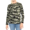image:imageGirls Long Sleeve Shirts  Soft Crew Neck Top  Short Sleeve  Long Sleeve Shirt Girls Size 2T  16Green Camouflage