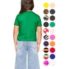 image:imageGirls Long Sleeve Shirts  Soft Crew Neck Top  Short Sleeve  Long Sleeve Shirt Girls Size 2T  16Kelly Green