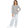 image:imageGirls Long Sleeve Shirts  Soft Crew Neck Top  Short Sleeve  Long Sleeve Shirt Girls Size 2T  16Nautical Black Stripes Stripes