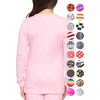 image:imageGirls Long Sleeve Shirts  Soft Crew Neck Top  Short Sleeve  Long Sleeve Shirt Girls Size 2T  16Pink Daisy
