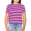 image:imageGirls Long Sleeve Shirts  Soft Crew Neck Top  Short Sleeve  Long Sleeve Shirt Girls Size 2T  16Pink Purple Stripes