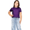 image:imageGirls Long Sleeve Shirts  Soft Crew Neck Top  Short Sleeve  Long Sleeve Shirt Girls Size 2T  16Purple