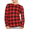 image:imageGirls Long Sleeve Shirts  Soft Crew Neck Top  Short Sleeve  Long Sleeve Shirt Girls Size 2T  16Red Buffalo Plaid