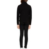 image:imageSTRETCH IS COMFORT Black Cotton Stretch Collection  Multiple Styles Jackets Leggings and Yoga Sets for Girls and WomenBlack