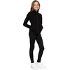image:imageSTRETCH IS COMFORT Black Cotton Stretch Collection  Multiple Styles Jackets Leggings and Yoga Sets for Girls and WomenBlack