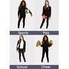 image:imageSTRETCH IS COMFORT Black Cotton Stretch Collection  Multiple Styles Jackets Leggings and Yoga Sets for Girls and WomenBlack