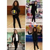 image:imageSTRETCH IS COMFORT Black Cotton Stretch Collection  Multiple Styles Jackets Leggings and Yoga Sets for Girls and WomenBlack
