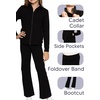 image:imageSTRETCH IS COMFORT Black Cotton Stretch Collection  Multiple Styles Jackets Leggings and Yoga Sets for Girls and WomenBlack