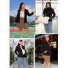 image:imageSTRETCH IS COMFORT Black Cotton Stretch Collection  Multiple Styles Jackets Leggings and Yoga Sets for Girls and WomenBlack